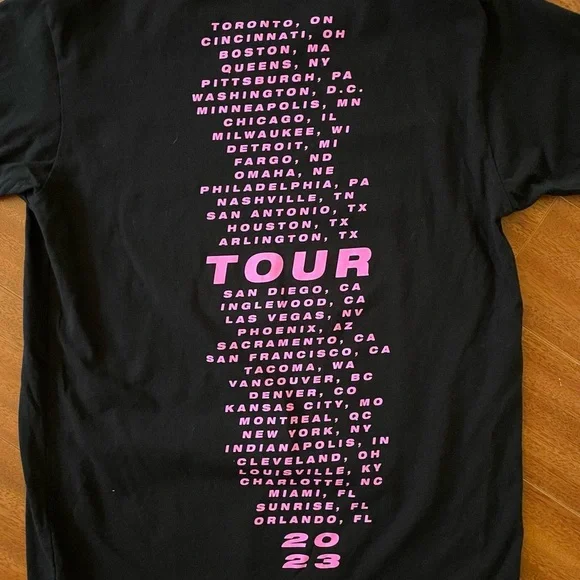 Pink Trustfall Tour Graphic Tee - Size M - Picture 8 of 8